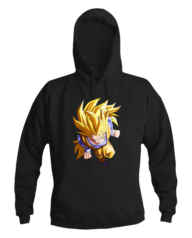 Džemperis Dragon Ball Super Sajanas Džemperis Dragon Ball Super Sajanas